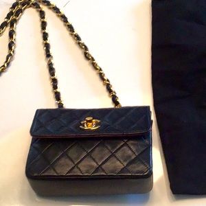 Min authentic Chanel shoulder bag